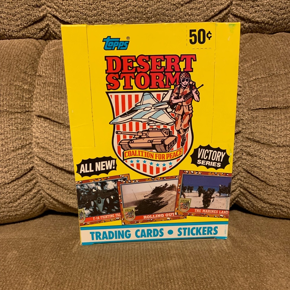 1991 Collectable Desert Storm Trading Cards from Topps